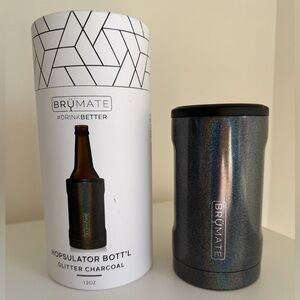 BrüMate Glitter Charcoal Hopsulator